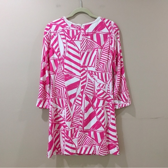 Lilly Pulitzer Julianna Capri Pink Yacht Sea Print Tunic Dress - Picture 2 of 5
